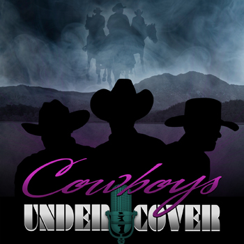 Cowboy covers CD art design - "Cowboys Undercover" Digital Music Download Art for Wellington Beck
