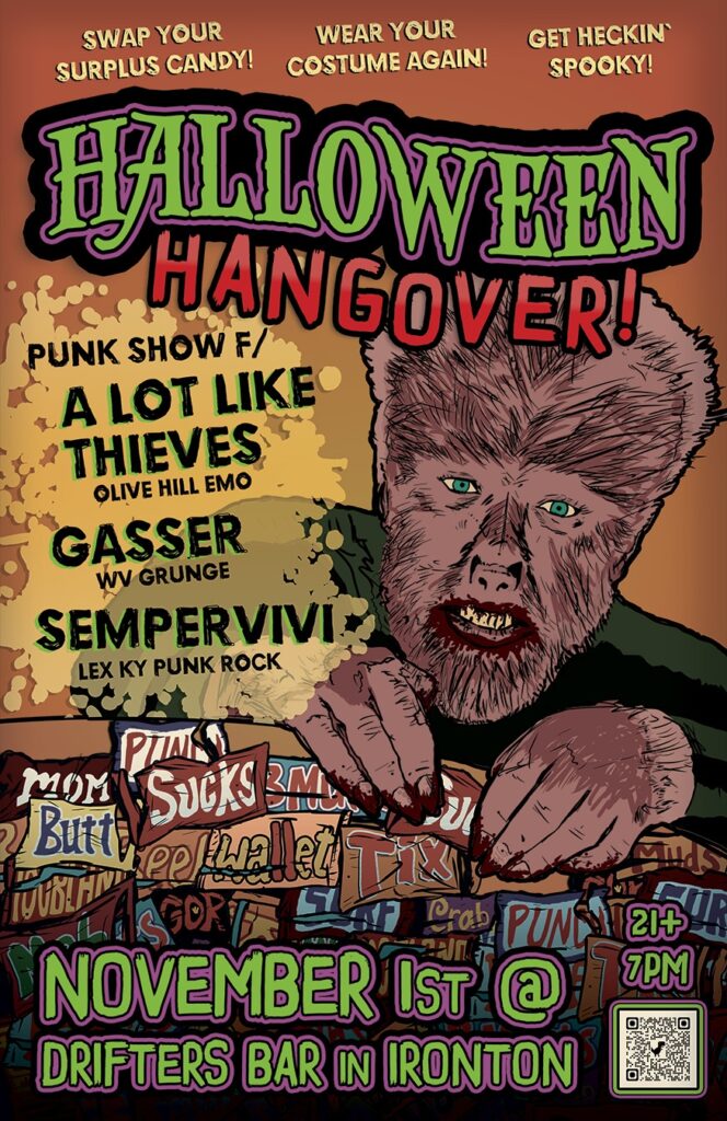 Drifters - Halloween Party Poster Designer in Lexington, Kentucky