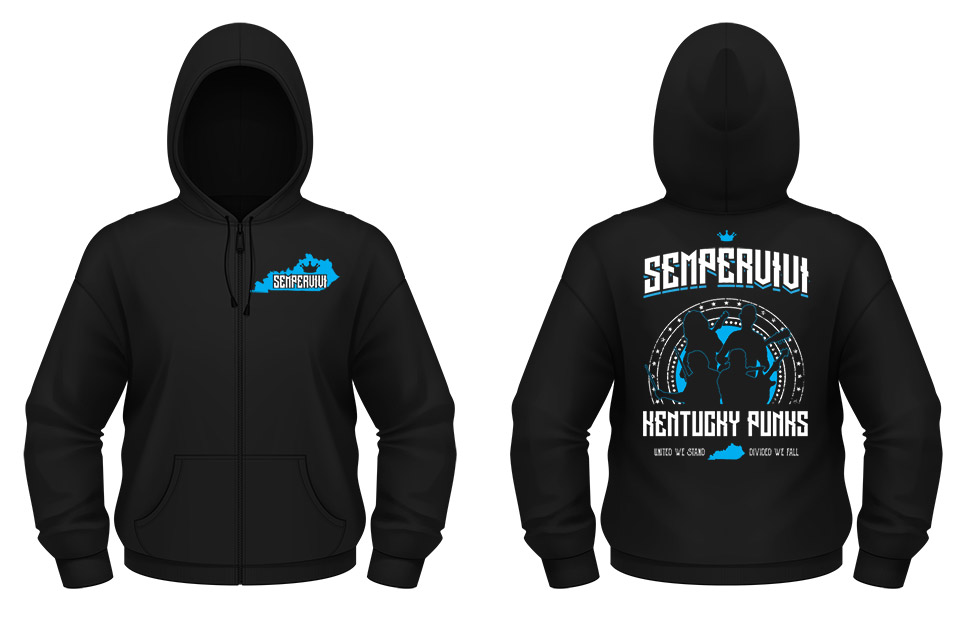 Sempervivi Hoodie Graphic Design - Front and Back